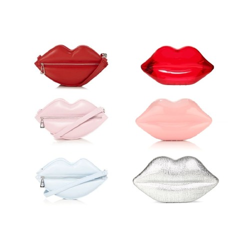Pink Lips Cosmetic Pouch - Boutique Marie Dumas